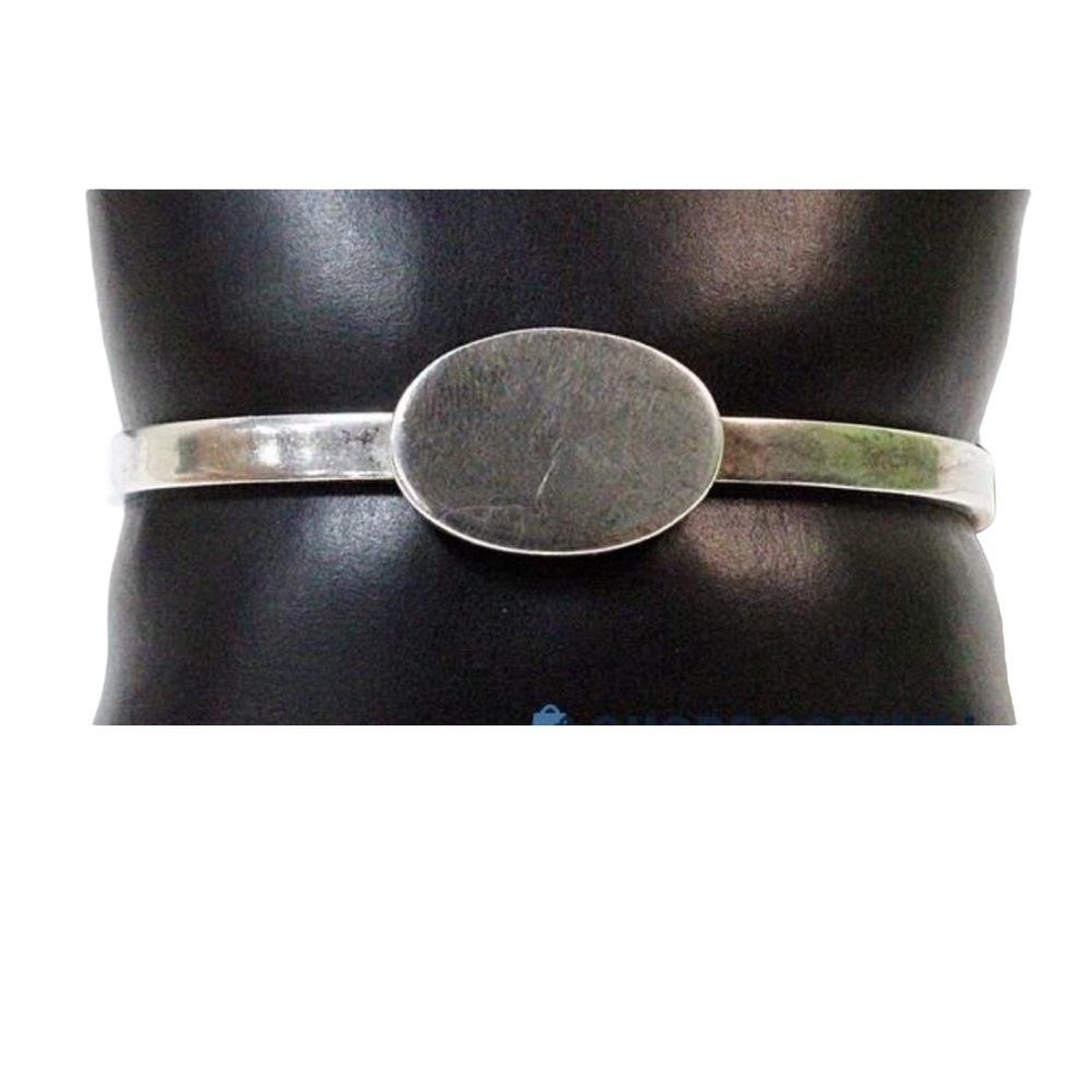 Sterling Silver Engrave-able Cuff Bracelet​​​​​​